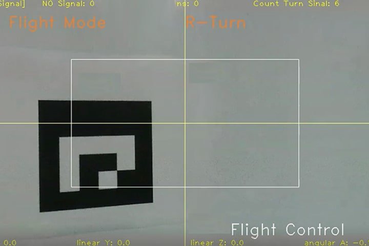 ARマーカーと画像処理を用いたドローンの屋内自動飛行制御